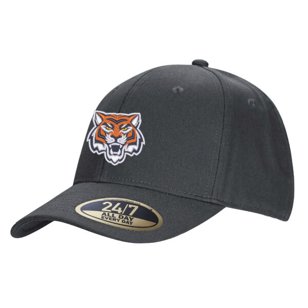 Value Youth Tiger Head Embroidered Snap Back Cap Thumbnail